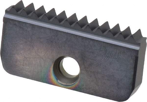 Carmex - 8 TPI, Internal Thread, UN Standard, 40I MT7 Grade Thread Mill Insert - Carbide, TiAlN Coating - USA Tool & Supply