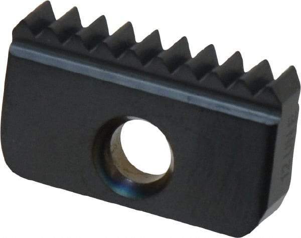 Carmex - 12 TPI, External Thread, UN Standard, 21E MT7 Grade Thread Mill Insert - Carbide, TiAlN Coating - USA Tool & Supply