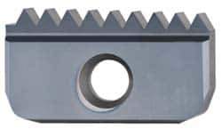 Carmex - 8 TPI, Internal/External Thread, NPT Standard, 30IE MT7 Grade Thread Mill Insert - Carbide, TiAlN Coating - USA Tool & Supply