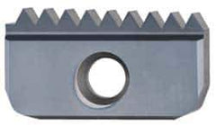 Carmex - 8 TPI, Internal/External Thread, NPT Standard, 30IE MT7 Grade Thread Mill Insert - Carbide, TiAlN Coating - USA Tool & Supply