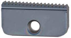 Carmex - 11.5 TPI, Internal/External Thread, NPT Standard, 40IE MT7 Grade Thread Mill Insert - Carbide, TiAlN Coating - USA Tool & Supply