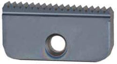 Carmex - 11.5 TPI, Internal/External Thread, NPT Standard, 40IE MT7 Grade Thread Mill Insert - Carbide, TiAlN Coating - USA Tool & Supply