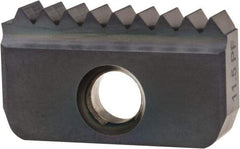 Carmex - 11.5 TPI, Internal/External Thread, NPTF Standard, 21IE MT7 Grade Thread Mill Insert - Carbide, TiAlN Coating - USA Tool & Supply
