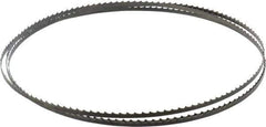 Starrett - 4 TPI, 7' 9" Long x 1/4" Wide x 0.025" Thick, Welded Band Saw Blade - Carbon Steel, Toothed Edge, Raker Tooth Set, Flexible Back, Contour Cutting - USA Tool & Supply