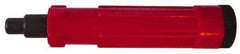 Value Collection - 4" Long Plastic Deburring Handle - Compatible with Blade E - USA Tool & Supply