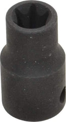 Blackhawk by Proto - 3/8" Drive Impact Socket - 1-1/4" OAL - USA Tool & Supply