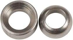 Gibraltar - 3/8" Bolt, Stainless Steel, Spherical Washer Assembly - 13/32" Inside x 11/16" Female Outside, 5/8" Male OD, 27/64" Thick, 3/32" Radius, 303 Grade - USA Tool & Supply