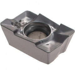Iscar - ADMT1505 HS Grade IC928 Carbide Milling Insert - TiAlN Finish, 0.222" Thick, 0.031" Corner Radius - USA Tool & Supply