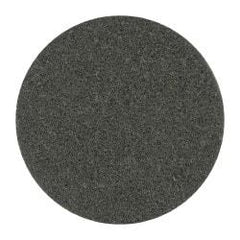 3M - 4" Diam, Silicon Carbide Hook & Loop Disc - Super Fine Grade, Nonwoven, Series SC-DH - USA Tool & Supply