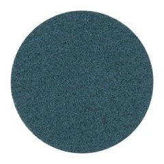 3M - 4-1/2" Diam, Aluminum Oxide Hook & Loop Disc - Very Fine Grade, Nonwoven, Series SC-DH - USA Tool & Supply
