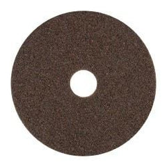 3M - 5" Diam, Aluminum Oxide Hook & Loop Disc - Coarse Grade, Nonwoven, Series SC-DH - USA Tool & Supply