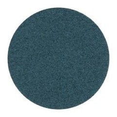 3M - 8" Diam, Aluminum Oxide Hook & Loop Disc - Very Fine Grade, Nonwoven, Series SC-DH - USA Tool & Supply