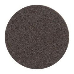 3M - 4" Diam, Aluminum Oxide Hook & Loop Disc - Coarse Grade, Nonwoven, Series SE-DH - USA Tool & Supply
