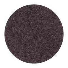 3M - 4-1/2" Diam, Aluminum Oxide Hook & Loop Disc - Medium Grade, Nonwoven, Series SE-DH - USA Tool & Supply