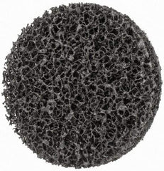 3M - 4" Diam, Silicon Carbide Hook & Loop Disc - Very Coarse Grade, Nonwoven, Series CR-DH - USA Tool & Supply