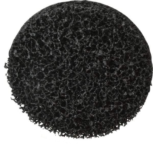 3M - 4-1/2" Diam, Silicon Carbide Hook & Loop Disc - Very Coarse Grade, Nonwoven, Series CR-DH - USA Tool & Supply