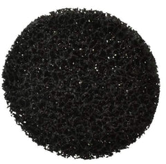 3M - 5" Very Coarse Grade Silicon Carbide Deburring Disc - 1/2" Center Hole, Arbor Connection, Black, 5,000 Max RPM - USA Tool & Supply