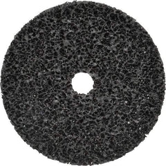 3M - 6" Very Coarse Grade Silicon Carbide Deburring Disc - 7/8" Center Hole, Arbor Connection, Black, 4,000 Max RPM - USA Tool & Supply