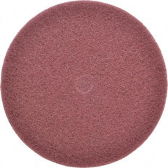 3M - 8" Very Fine Grade Aluminum Oxide Deburring Disc - 3/4" Center Hole, Arbor Connection, Maroon, 3,000 Max RPM - USA Tool & Supply
