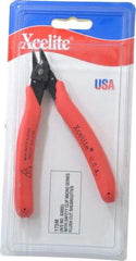 Xcelite - 127mm OAL, 20 AWG Capacity, Diagonal Cutter - 11/32" Jaw Length x 13mm Jaw Width, Standard Head - USA Tool & Supply