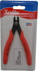 Xcelite - 143mm OAL, 14 AWG Capacity, Diagonal Cutter - 13/32" Jaw Length x 14mm Jaw Width, Standard Head - USA Tool & Supply