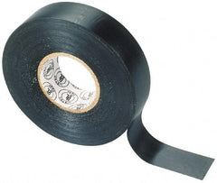 Value Collection - 3/4" x 60', Black Vinyl Electrical Tape - 7 mil Thick - USA Tool & Supply