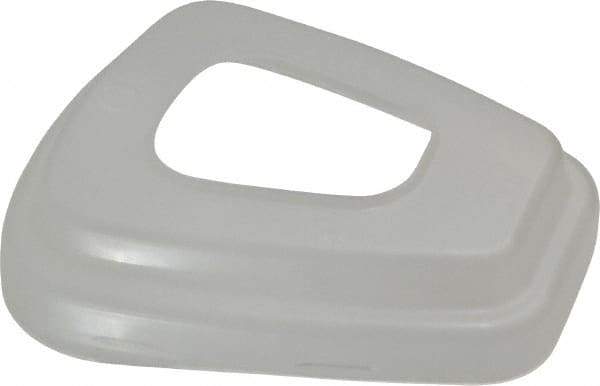 3M - Filter Retainer - White, for Half and Full Facepieces - USA Tool & Supply