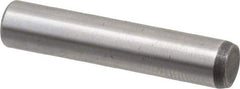 Value Collection - 1/4" Diam x 1-1/4" Pin Length Grade 8 Alloy Steel Pull Out Dowel Pin - 1 Rounded & 1 Threaded End - USA Tool & Supply