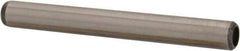 Value Collection - 1/4" Diam x 2-1/4" Pin Length Grade 8 Alloy Steel Pull Out Dowel Pin - 1 Rounded & 1 Threaded End - USA Tool & Supply