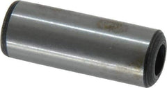 Value Collection - 3/8" Diam x 1" Pin Length Grade 8 Alloy Steel Pull Out Dowel Pin - 1 Rounded & 1 Threaded End - USA Tool & Supply