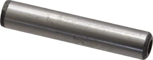 Value Collection - 3/8" Diam x 2" Pin Length Grade 8 Alloy Steel Pull Out Dowel Pin - 1 Rounded & 1 Threaded End - USA Tool & Supply