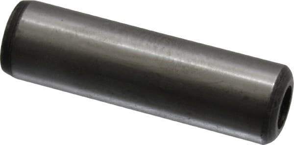 Value Collection - 1/2" Diam x 1-3/4" Pin Length Grade 8 Alloy Steel Pull Out Dowel Pin - 1 Rounded & 1 Threaded End - USA Tool & Supply