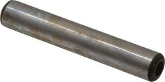 Value Collection - 1/2" Diam x 3" Pin Length Grade 8 Alloy Steel Pull Out Dowel Pin - 1 Rounded & 1 Threaded End - USA Tool & Supply