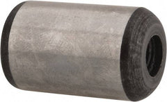 Value Collection - 5/8" Diam x 1" Pin Length Grade 8 Alloy Steel Pull Out Dowel Pin - 1 Rounded & 1 Threaded End - USA Tool & Supply