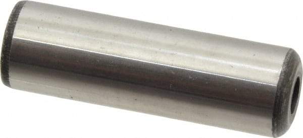 Value Collection - 5/8" Diam x 2" Pin Length Grade 8 Alloy Steel Pull Out Dowel Pin - 1 Rounded & 1 Threaded End - USA Tool & Supply