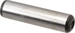 Value Collection - 3/4" Diam x 3" Pin Length Grade 8 Alloy Steel Pull Out Dowel Pin - 1 Rounded & 1 Threaded End - USA Tool & Supply