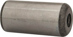 Value Collection - 1" Diam x 2" Pin Length Grade 8 Alloy Steel Pull Out Dowel Pin - 1 Rounded & 1 Threaded End - USA Tool & Supply