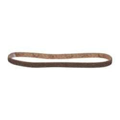 3M - 1/2" Wide x 24" OAL, Aluminum Oxide Abrasive Belt - Aluminum Oxide, Coarse, Nonwoven, Series SC-BS - USA Tool & Supply