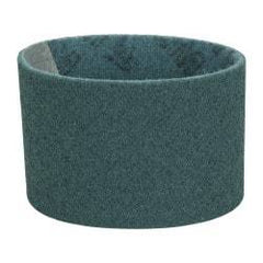 3M - 3-1/2" Wide x 15-1/2" OAL, Aluminum Oxide Abrasive Belt - Aluminum Oxide, Very Fine, Nonwoven, Series SC-BS - USA Tool & Supply