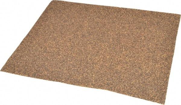 Value Collection - 36 Grit, Aluminum Oxide Sanding Sheet - 11" Long x 9" Wide, Very Coarse Grade, D Weighted Paper Backing - USA Tool & Supply