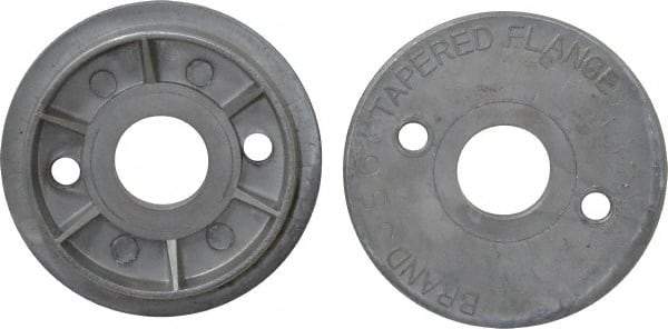 3M - Deburring Wheel Flange - Compatible with 1" Hole Deburring Wheels - USA Tool & Supply