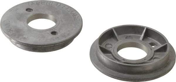 3M - Deburring Wheel Flange - Compatible with 3" Diam x 1-1/4" Hole Deburring Wheels - USA Tool & Supply
