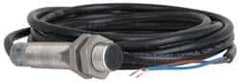 Eaton Cutler-Hammer - NPN, 2mm Detection, Cylinder Shielded, Inductive Proximity Sensor - 2 Wires, IP67, 20 to 250 VAC, M12x1 Thread, 2.46 Inch Long - USA Tool & Supply