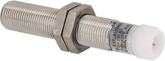 Eaton Cutler-Hammer - NPN, 2mm Detection, Cylinder Shielded, Inductive Proximity Sensor - 2 Wires, IP67, 20 to 250 VAC, M12x1 Thread, 2.46 Inch Long - USA Tool & Supply