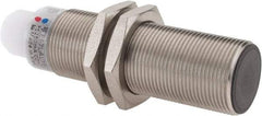 Eaton Cutler-Hammer - NPN, 5mm Detection, Cylinder Shielded, Inductive Proximity Sensor - 2 Wires, IP67, 20 to 250 VAC, M18x1 Thread, 2.54 Inch Long - USA Tool & Supply