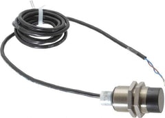 Eaton Cutler-Hammer - NPN, 15mm Detection, Cylinder Unshielded, Inductive Proximity Sensor - 2 Wires, IP67, 20 to 250 VAC, M30x1 Thread, 2.73 Inch Long - USA Tool & Supply
