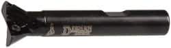 Dorian Tool - 60° Included Angle, 3/4 Inch Max Cutting Diameter, 2 Inserts, 3/8 Inch Shank Diameter, TDEX 110204-EN Insert Style, Indexable Dovetail Cutter - 2.39 Inch Overall Length - USA Tool & Supply