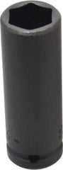 Proto - 3/4" Drive 15/16" Deep Thin Wall Impact Socket - 6 Points, 4" OAL - USA Tool & Supply