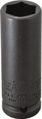 Proto - 3/4" Drive 1" Deep Thin Wall Impact Socket - 6 Points, 4" OAL - USA Tool & Supply