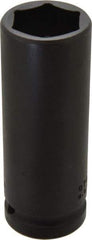 Proto - 3/4" Drive 1-1/16" Deep Thin Wall Impact Socket - 6 Points, 4" OAL - USA Tool & Supply